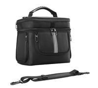 ARVALOLET Sac de transport pour Bluetti AC2A Outdoor Powerstation - Mallette de transport étanche avec bandoulière et espace de rangement, Noir , Mittelgroße, Simple