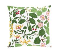 Arvidssons Textil Housse de coussin Haga 47x47 cm Vert