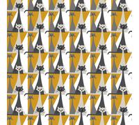 Arvidssons Textil Tissu Kitty Jaune