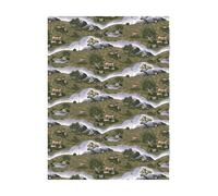 Arvidssons Textil Tissu Renvandring Vert foncé