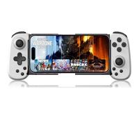 arVin Manette de jeu mobile pour iPhone Android avec coque de téléphone et lumière verte - Manette de jeu sans fil pour iOS/Samsung/tablette/Switch/PS4/PC, Xbox Cloud Gaming/PS Remote Play/Steam Link