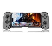 arVin Manette de jeu mobile pour iPhone Android avec coque de téléphone et lumière verte - Manette de jeu sans fil pour iOS/Samsung/tablette/Switch/PS4/PC, Xbox Cloud Gaming/PS Remote Play/Steam Link