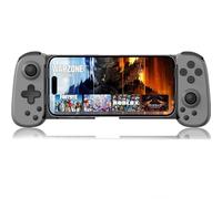 arVin Manette de jeu mobile pour iPhone Android avec coque de téléphone et lumière verte - Manette de jeu sans fil pour iOS/Samsung/tablette/Switch/PS4/PC, Xbox Cloud Gaming/PS Remote Play/Steam Link