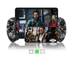 arVin Manette de jeu sans fil pour iPad/Mini/Air/Samsung Galaxy Tab/Huawei MatePad/Yoga Tab [de 5 à 11 pouces] Manette de jeu pour iPhone 15/14/13 Pro Max/Galaxy 23/22/21/PC/Call of Duty Mobile