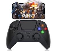 arVin Manette de jeu sans fil pour iPhone, manette de jeu mobile pour iOS, iPad, Notebook, MacBook, manette de jeu Bluetooth pour PS4, PS3, PC, Apex Legends, Call of Duty, Genshin Impact