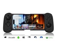 Arvin mobile Game Controller pour iPhone/iPad/Android/Tablette/PC/Switch/PS4, manette de jeu sans fil avec Turbo/gyroscope 6 axes/vibration, jouer à des jeux Xbox Cloud/jeux PS Remote/stream Link
