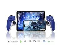 arVin ND4BL Manette de jeu mobile pour iPhone/iPad/Android/tablette/Switch/PS4/PC, manette de jeu sans fil avec joysticks à effet Hall/Hall Trigger/Turbo