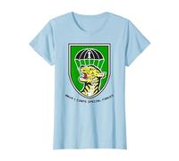 ARVN I Corps Special Forces T-Shirt, Femme, Bleu Céleste, XS