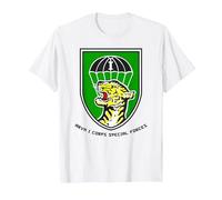ARVN I Corps Special Forces T-Shirt, Homme, Blanc, 5XL