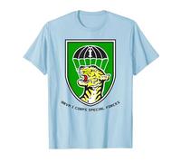 ARVN I Corps Special Forces T-Shirt, Homme, Bleu Céleste, XL
