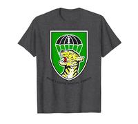 ARVN I Corps Special Forces T-Shirt, Homme, Chiné Foncé, 4XL