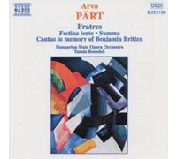 Arvo Pärt Part/Fratres (CD) Album