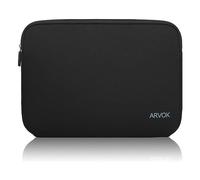 Arvok 13 13,3 14 Pouces Housse pour Ordinateur Portable en Néoprène Pochette Sacoche Compatible avec MacBook, Acer, Chromebook Dell, Lenovo, Microsoft (Noir)