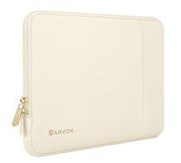 Arvok Housse de protection imperméable pour ordinateur portable MacBook Air MacBook Pro/Max, pour HP ThinkPad Dell Lenovo Asus Acer MSI Blanc demi-lune
