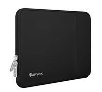 ARVOK Housse imperméable pour ordinateur portable MacBook Neo/Air/Pro 13", en PVC avec poche, noir