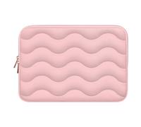 ARVOK Puffy Housse pour Ordinateur Portable 13 13,3 14" pour MacBook Air 13"/Pro 14", Sacoche pour Ordinateur Portable/Tablette pour HP/Dell/Lenovo/ASUS/Acer/Samsung, Sac supplémentaire, Hiver, Femme