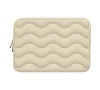 ARVOK Puffy Housse pour Ordinateur Portable 13 13,3 14" pour MacBook Air 13"/Pro 14", Sacoche pour Ordinateur Portable/Tablette pour HP/Dell/Lenovo/ASUS/Acer/Samsung, Sac supplémentaire, Hiver, Femme