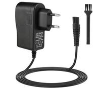 Arvoni 12V 0.4A Chargeur Rasoir pour Braun Électrique Série 9 8 7 6 5 3 1, Câble de Charge Compatible pour 3040s 3010s 3020s 3000s 340s 790cc 760cc, avec Cordon 1M et Brosse de Nettoyage