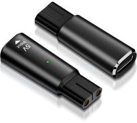 Arvoni 15V Type-C Fiches HQ8505 Chargeur Remplacement pour Philips HQ8505 9000 7000 5000 3000 Serie, 2 Pièces Chargeur de Rasoir Alimentation de Rasoir Tête de Remplacement avec voyant lumineux