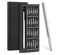 Arvoni 48 en 1 Kit de Tournevis de Précision, Mini Tournevis Magnétiques avec Torx T1 T2 T3 T4 T5, Etoile P2/5/6, Triwing Y000 pour la Réparation de Phone, Tablette, Caméra, Montres, Lunettes