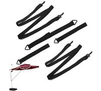 Arvoni 5 Pièces Sangle Anti Tempête pour Auvent, Réglable et Stable, Harnais de Sécurité pour Parasol, Sangle Parasol Durable pour Jardin, Terrasse et Plage