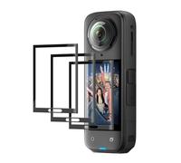 Arvoni Protection Ecran pour Insta360 X5, 3 Pièces Verre Trempé Film Protecteur, Protecteur Film Accessoires, 9H Dureté HD Sans Bulles Anti-rayure Protection Décran