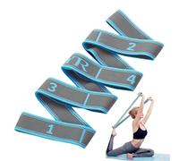 Arvoni Sangle de Yoga, Band D'étirement de Yoga avec 9 Boucles, Sangle Elastique Sport, Elastique Sport Fitness, Stretch Bandes Ceinture Elastiques pour Fitness, Pilates