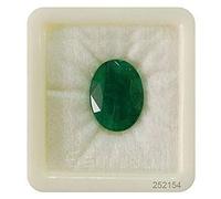 Arwacraft 11.25 Ratti 10.00 Carat Pierre précieuse naturelle verte en vrac | (Émeraude brésilienne Panna) | Émeraude zambienne/pierre de Panna certifiée-B0D1VLQZMRNAMZ