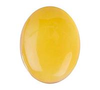 Arwacraft 12,25 Ratti 11,50 carat certifié jaune naturel Sulemani Hakik Agate Haqiq Haqiq Pierre précieuse pour homme et femme - B0CKLTZHMRNAMZ