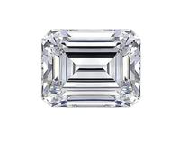 Arwacraft 13,25 Ratti/12,48 carats I Pierre de zircon blanc certifiée I Diamant cubique Pierre précieuse par Lab Certified-B0BVJ1HLMRNAMZ, Small, Gemme