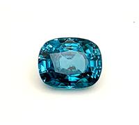Arwacraft 13,25 Ratti Pierre naturelle de zircon bleu certifié diamant bleu pour homme et femme S-B0CCVMS3MRNAMZ