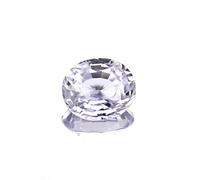 Arwacraft 14.25 Ratti Awesome Color & Shine Ceylan White Sapphire Safed Pukhraj Stone Original Certified-B0C4H26LMRNAMZ