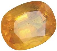 Arwacraft 3,25 Ratti 2,55 carat jaune de Ceylan Saphir Pierre précieuse originale Pukhraj certifiée pour homme et femme-B0BN8KTTMRNAMZ