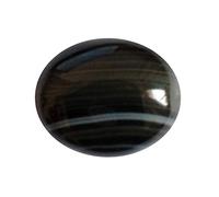 Arwacraft 4.25 Ratti Natural Black Sulemani Hakik Lab Certificate Gemstone For Men And Women-B0C2D8RFMRNAMZ