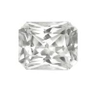 Arwacraft 4,75 carats de qualité Aa++ - Zircon blanc certifié par un laboratoire - Pour homme et femme S-B0BRKT1NMRNAMZ
