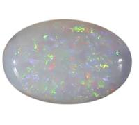 Arwacraft , 5,25 à 5,50 Ratti A+ Multi Fire Opal Pierre précieuse naturelle de forme ovale australienne Opale de feu en vrac avec certification en laboratoire pour homme et femme S-B0BTCGGKMRNAMZ