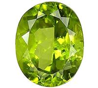Arwacraft 6,25 Ratti 5,00 carats non chauffé non traité de qualité naturelle péridot en vrac Pierre précieuse par laboratoire de qualité certifiée pour homme et femme - B0DKC4M4MRNAMZ, Small, Gemme