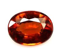 Arwacraft 6,25 Ratti / 5,72 carats - Grenat hessonite authentique - Certifié original - B09GKV1QMRNAMZ, Small, Gemme