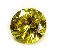 Arwacraft , 7,25 Ratti - 6,65 carats jaune oxyde de zirconium ovale certifié Aaa+ Rashi Ratna Gemme pour homme et femme S-B087FQVTMRNAMZ, Small, Gemme