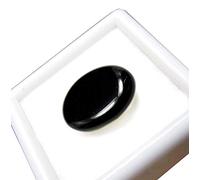 Arwacraft 8.25 Ratti Natural Black Sulemani Hakik Lab Certificate Gemstone For Men And Women-B07X674DMRNAMZ