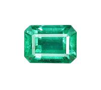 Arwacraft 9.00 Ratti Émeraude zambienne/Panna Earth Mind Stone non chauffée non traitée naturelle certifiée Aaa ++ de qualité pour homme et femme (approuvé par les laboratoires) (Gs120-B0DN1CSCMRNAMZ