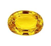 Arwacraft , 9.25 Ratti - 9.50 Ratti I Zircon cubique jaune Rashi Ratna I et certifié non chauffé et non traité I pierre précieuse pour homme et femme S-B087JPVWMRNAMZ