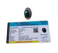 Arwacraft Divinity B0C6T537MRNAMZ Bague réglable en cristal de malachite pour l'amour - The Gaurdian of Heart Unisexe