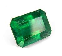 Arwacraft Émeraude zambienne/Panna Earth de 11 carats certifiée astrologue Aa++ - Pierre précieuse naturelle certifiée originale en vrac (Gs58-B0DN1BTMMRNAMZ