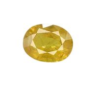 Arwacraft Gems Natural Lab-Certified Non-Heat Untreated 9.25 Ratti / 8.75 Carat AAA, Saphir Jaune Naturel/Pukhraj Pierre précieuse en vrac pour homme et femme S-B0CM61NKMRNAMZ