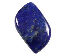 Arwacraft Goyal Exports Qr70-B09Q63WNMRNAMZ Cabochon en lapis-lazuli naturel 16,2 carats, Small, Gemme