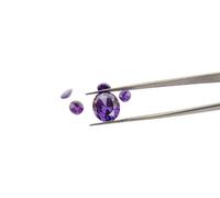 Arwacraft Hi International 3 x 5 mm à 15 x 20 mm Aaa Grade ovale couleur améthyste couleur oxyde de zirconium, améthyste synthétique transparent en vrac fournitures de pierre zircon pour la