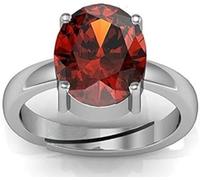 Arwacraft Original Certified 9.25 Ratti 8.51 Carat Natural Gomed/Granet/Hessonite Stone Ring For Women And Men 'S-B0DHSBB8MRNAMZ