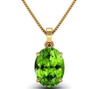 Arwacraft Pendentif en pierre précieuse naturelle péridot en vrac Poids 3,50 Ratti Pierre naturelle Péridot plaqué or par laboratoire - Certifié pour homme et femme - B0B41CJHMRNAMZ, zzzz-s, pierre