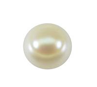 Arwacraft Perle naturelle blanche certifiée Moti avec certificat de laboratoire pour homme et femme (6,25 Ratti 5,60 carats) Pierre précieuse Moti des mers du Sud-B0DK8KQVMRNAMZ